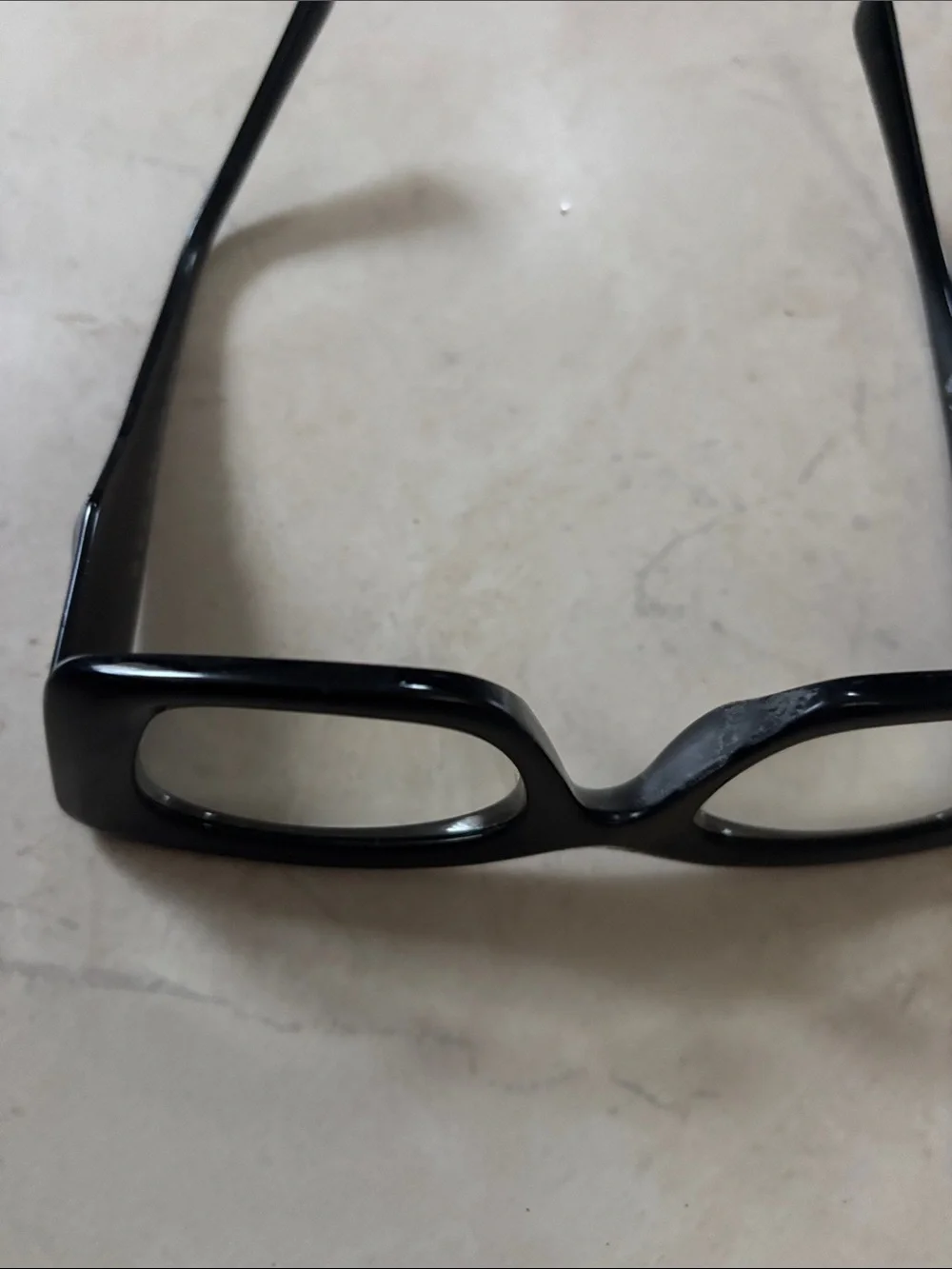 Prada Glossy Black Cat-Eye Sunglasses